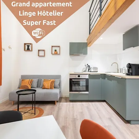 Appartement Roucas - Sud Passion - Calme - Fibre à Marseille Extérieur photo